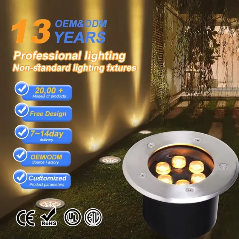 Outdoor Lighting In Ground - Waterproof IP67 LED Underground Light 12V