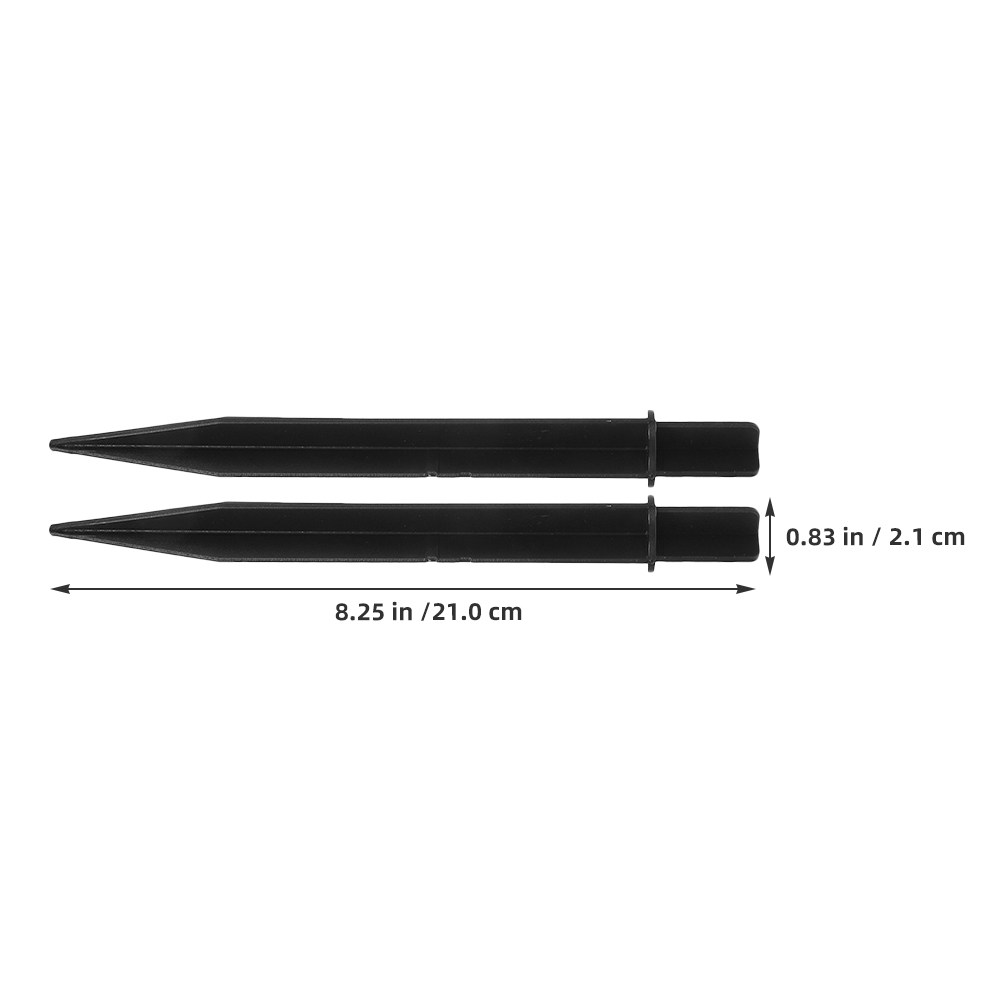 15Pcs Black Ground Stakes for  - Outdoor Lighting In Ground 评论和价格