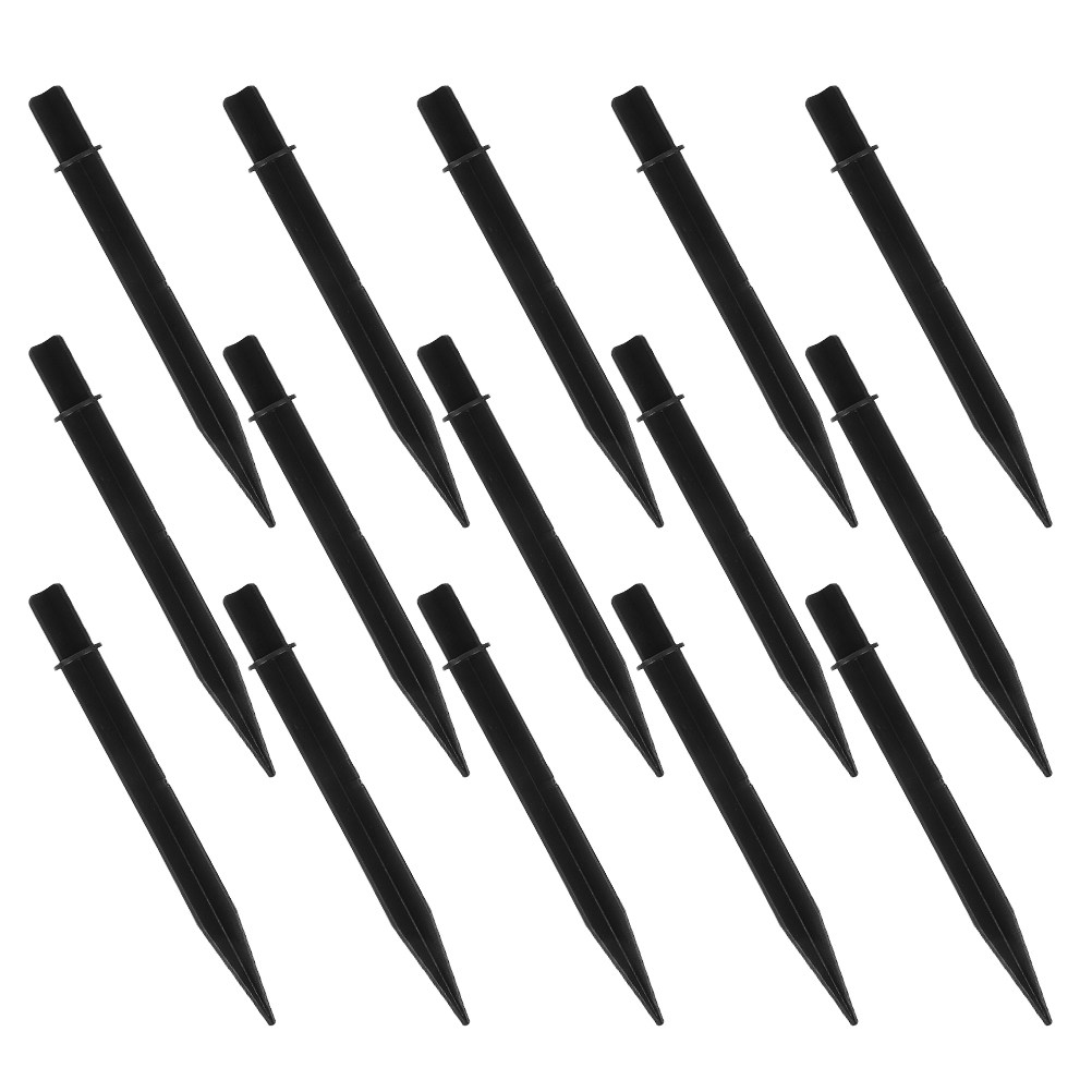 15Pcs Black Ground Stakes for  - Outdoor Lighting In Ground 评论和价格