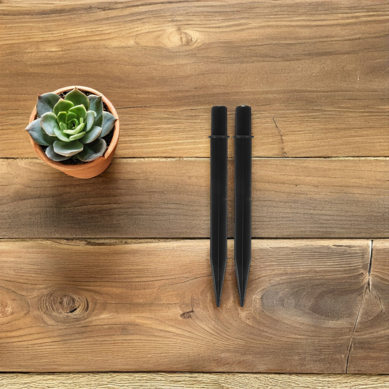 15Pcs Black Ground Stakes for  - Outdoor Lighting In Ground 评论和价格