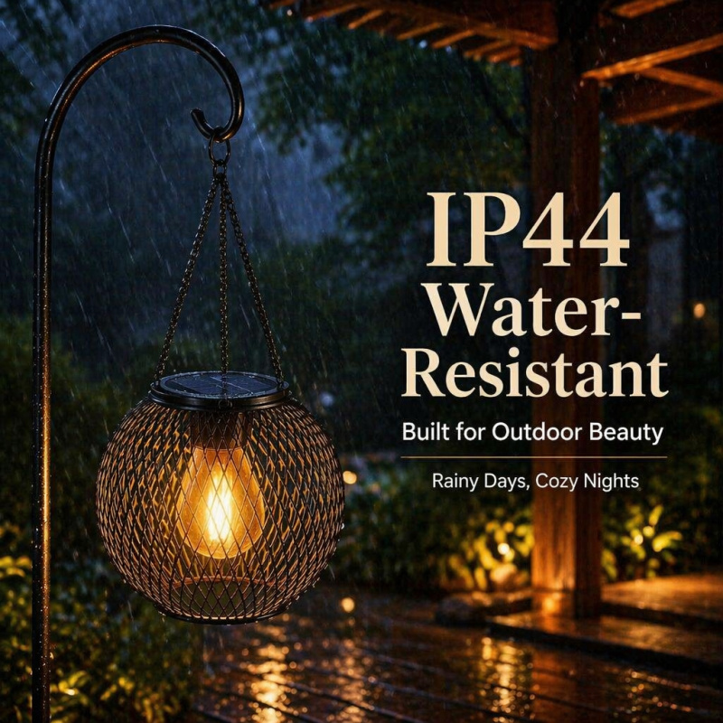 Solar Powered LED Hanging Floo - Outdoor Lighting In Ground 评论和价格