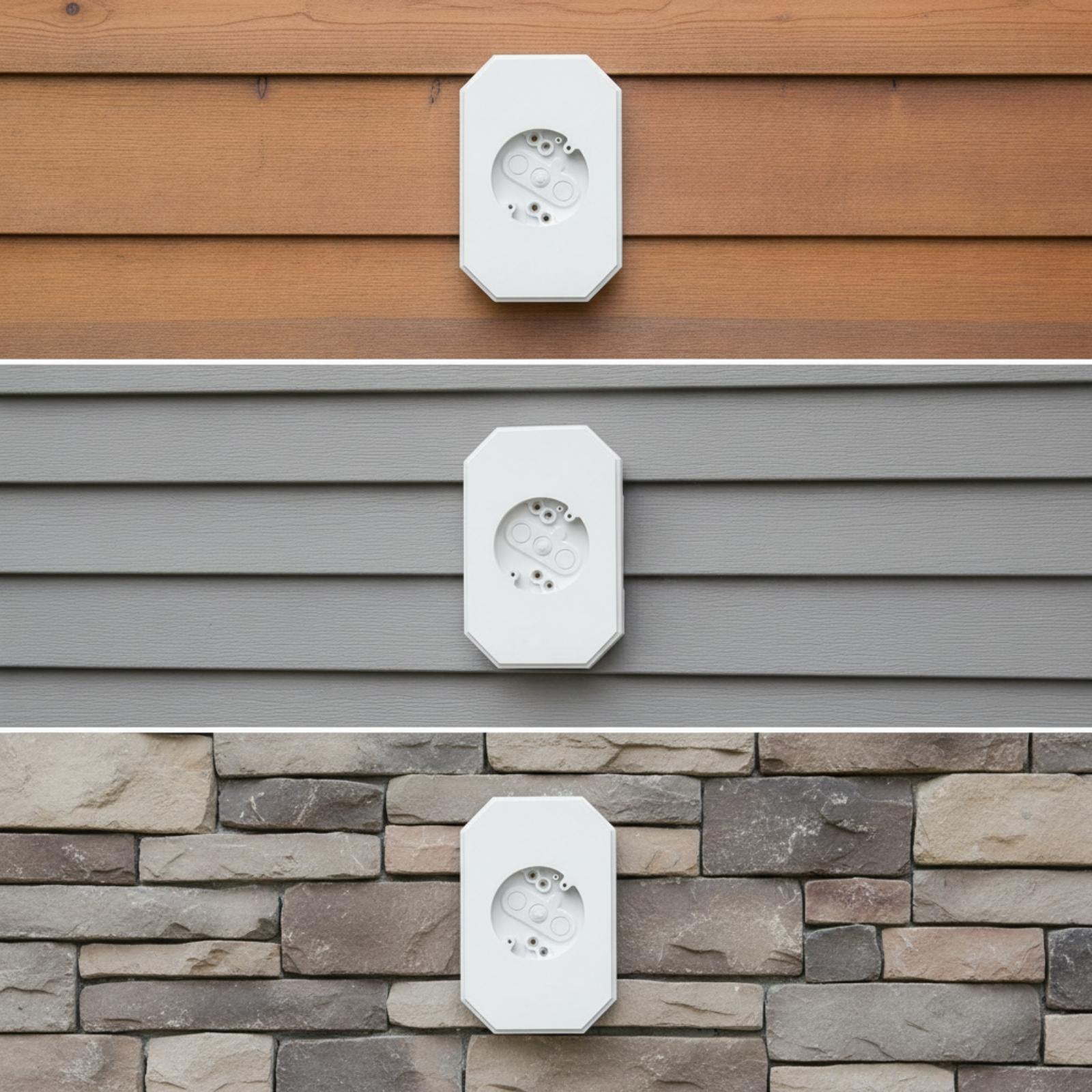 Outdoor Siding Light Mounting  - Outdoor Lighting Electrical Box 评论和价格