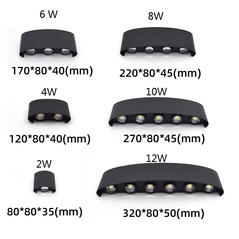 Led Wall Lamp Aluminum Outdoor - Outdoor Lighting On Stairs 评论和价格