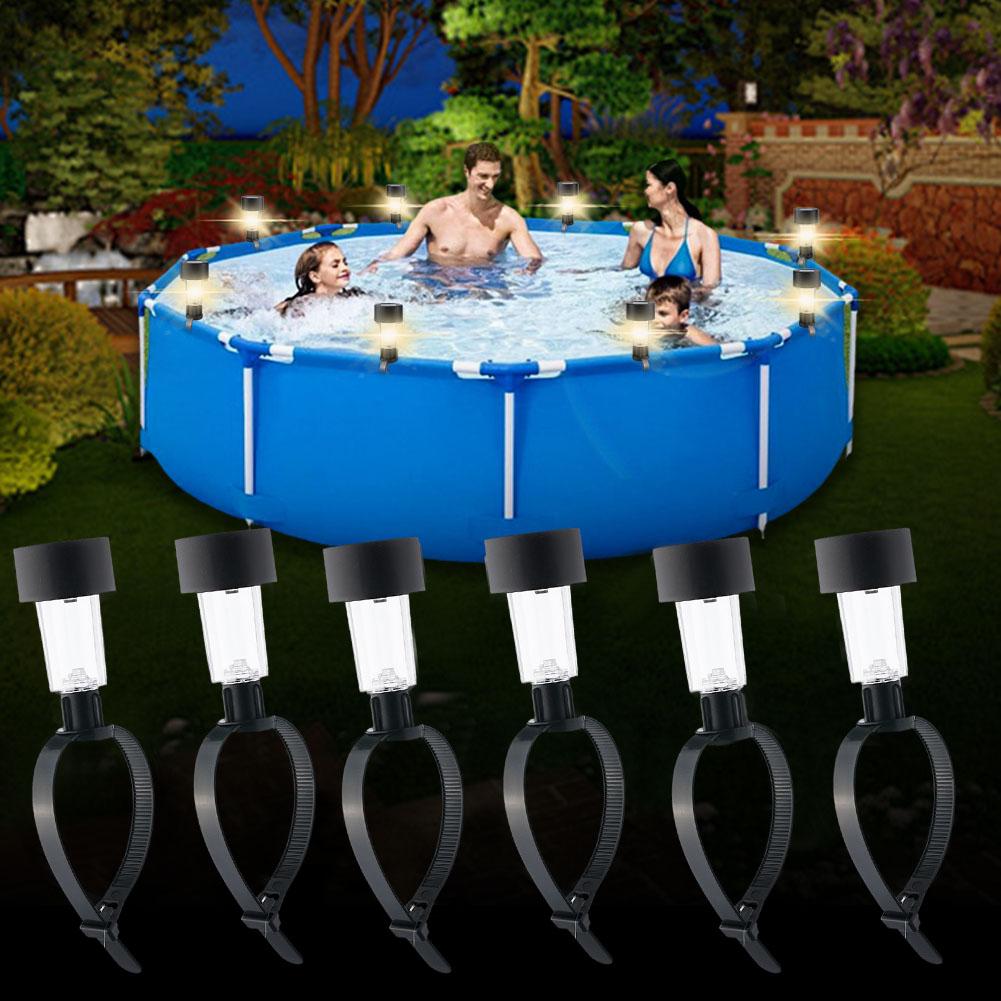 Solar Powered LED Pool Lights  - Outdoor Lighting In Ground 评论和价格