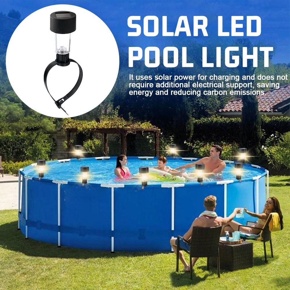 Solar Powered LED Pool Lights  - Outdoor Lighting In Ground 评论和价格