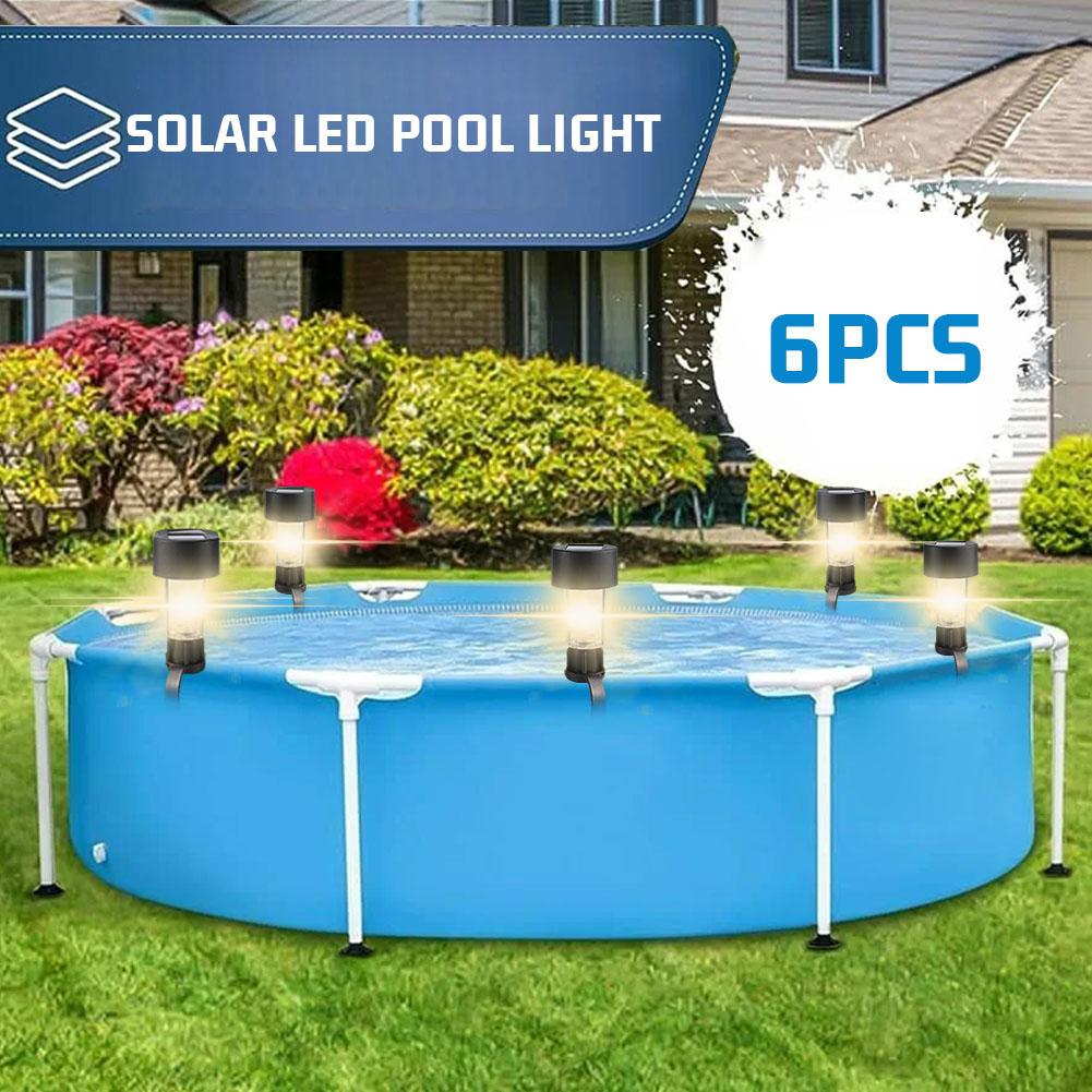 Solar Powered LED Pool Lights  - Outdoor Lighting In Ground 评论和价格