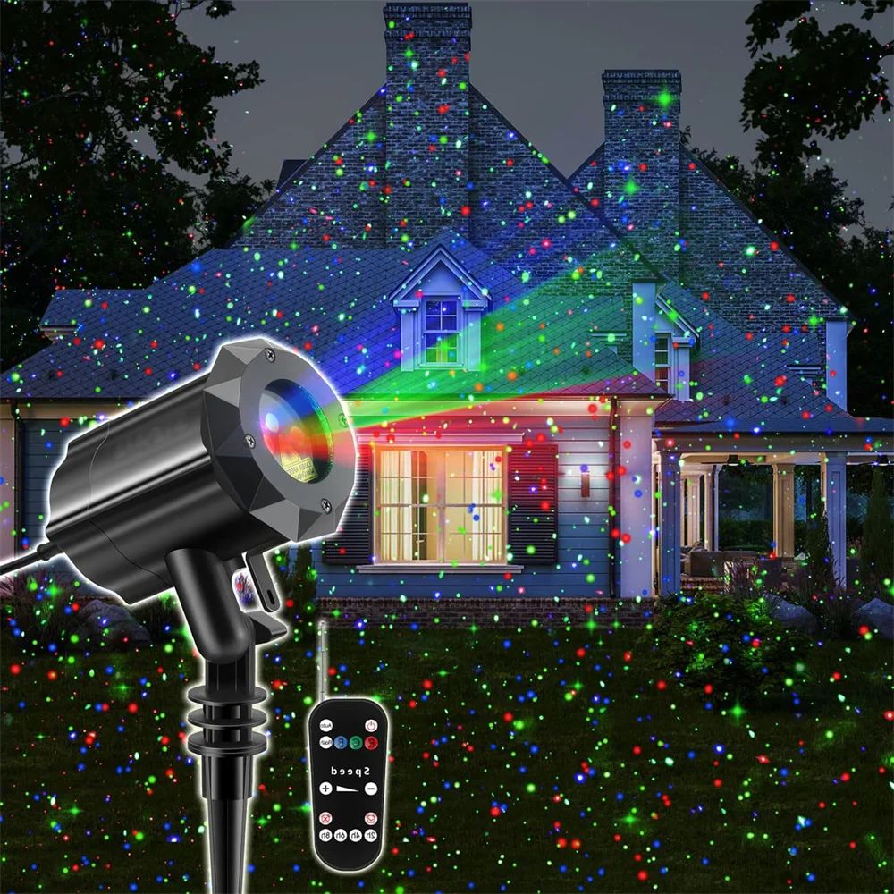 Christmas Laser Projector Ligh - Outdoor Lighting Uk 评论和价格