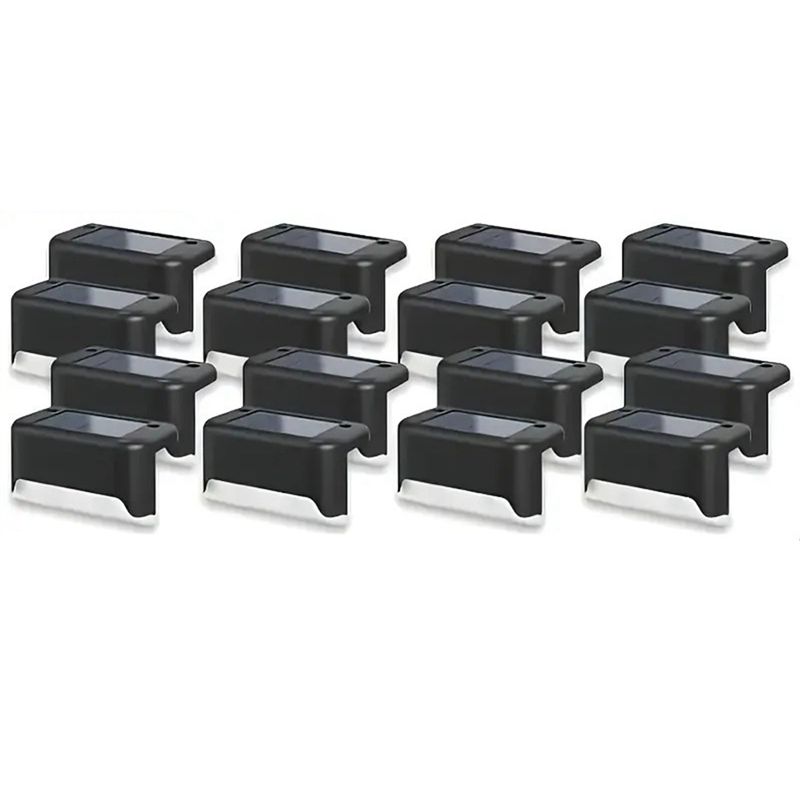 AT02-Solar Ledstep Lights 16 P - Outdoor Lighting On Stairs 评论和价格