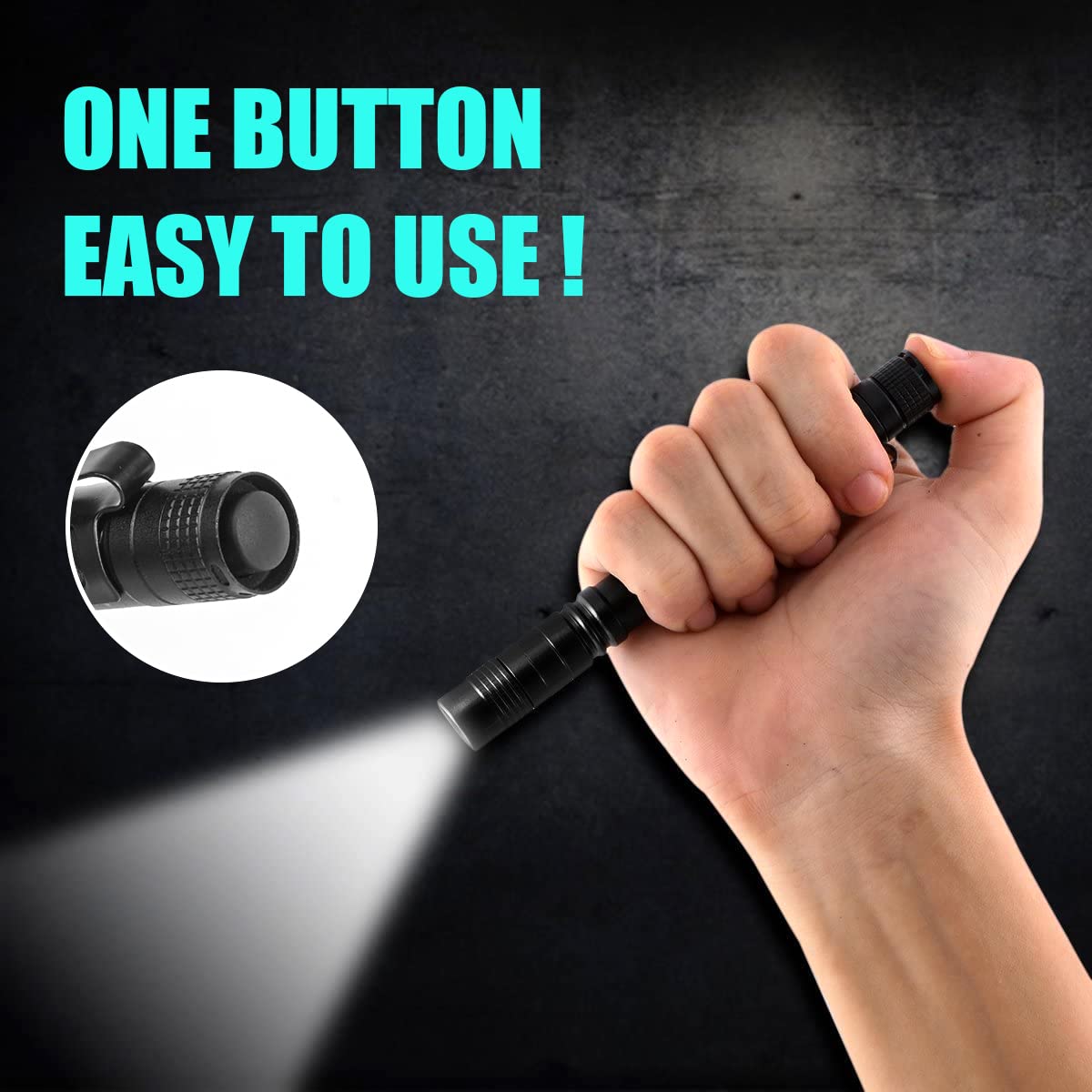 Portable Mini LED Pen Flashlig - Outdoor Lighting Quality 评论和价格