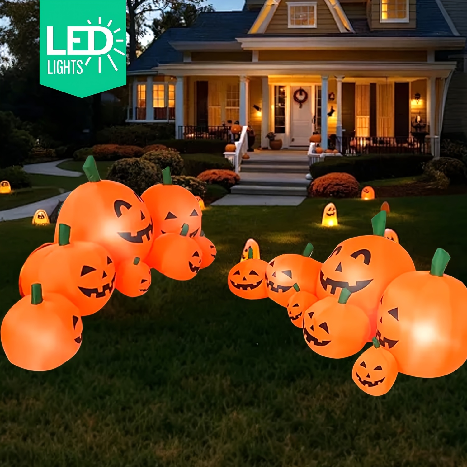 NEW Arrival 7.5FT Halloween In - Outdoor Lighting In Ground 评论和价格