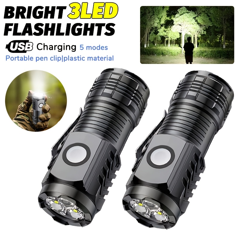 Portable Mini LED Handheld Fla - Outdoor Lighting Quality 评论和价格