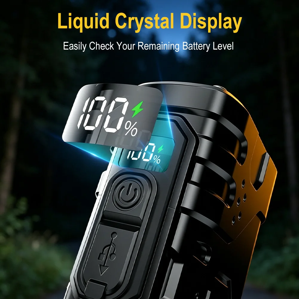 BORUIiT Hand Crank EDC LED Fla - Outdoor Lighting Quality 评论和价格