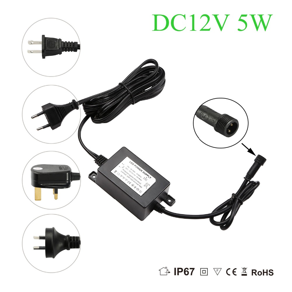 IP67 Waterproof DC12V 5W Trans - Outdoor Lighting Uk 评论和价格