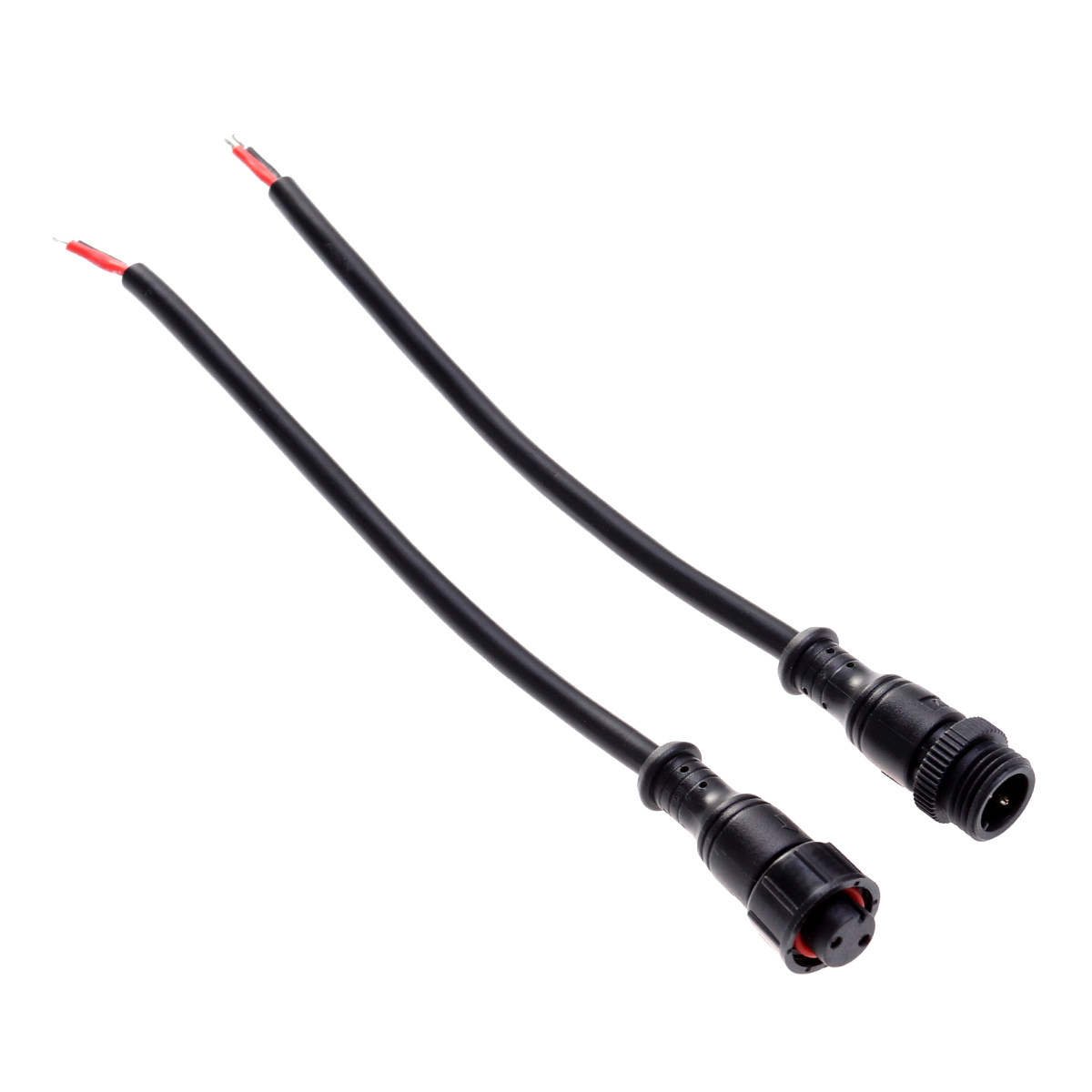2Pcs Waterproof M15 Plug Conne - Outdoor Lighting In Ground 评论和价格