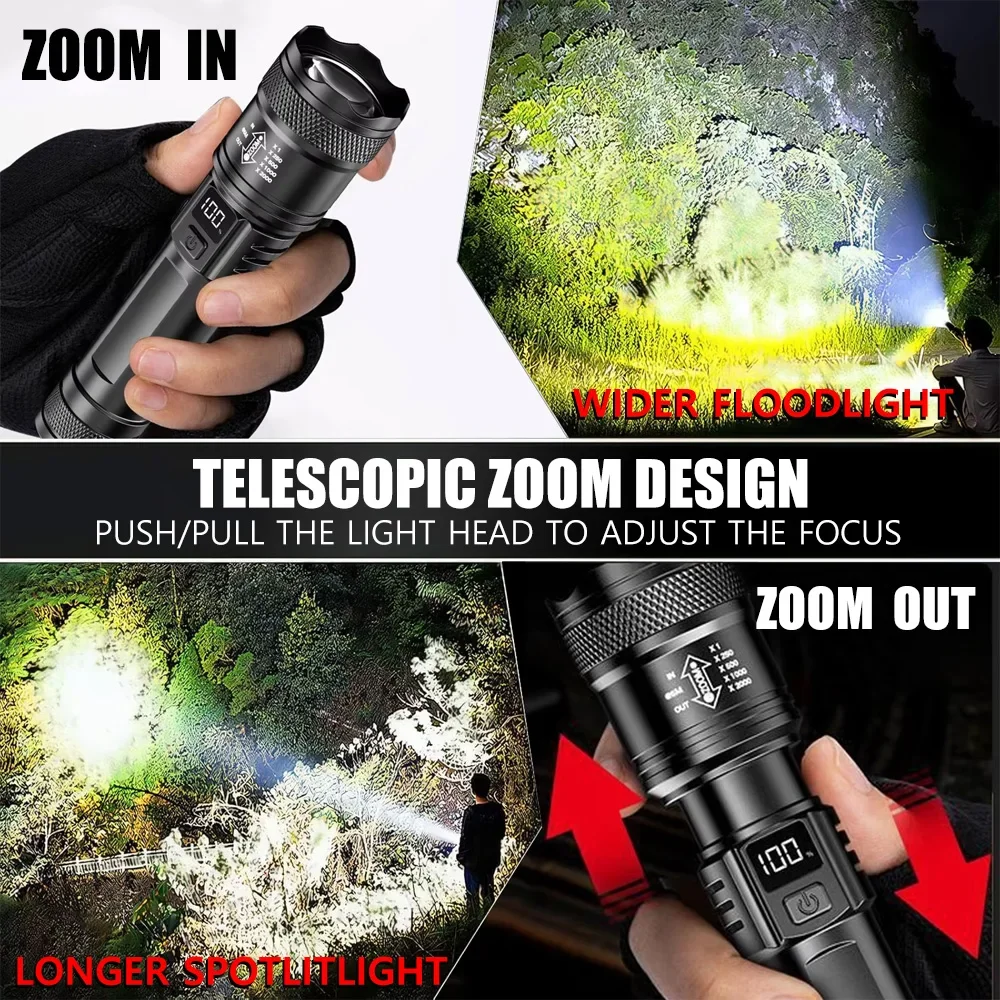 Rechargeable LED Flashlight Zo - Outdoor Lighting Quality 评论和价格