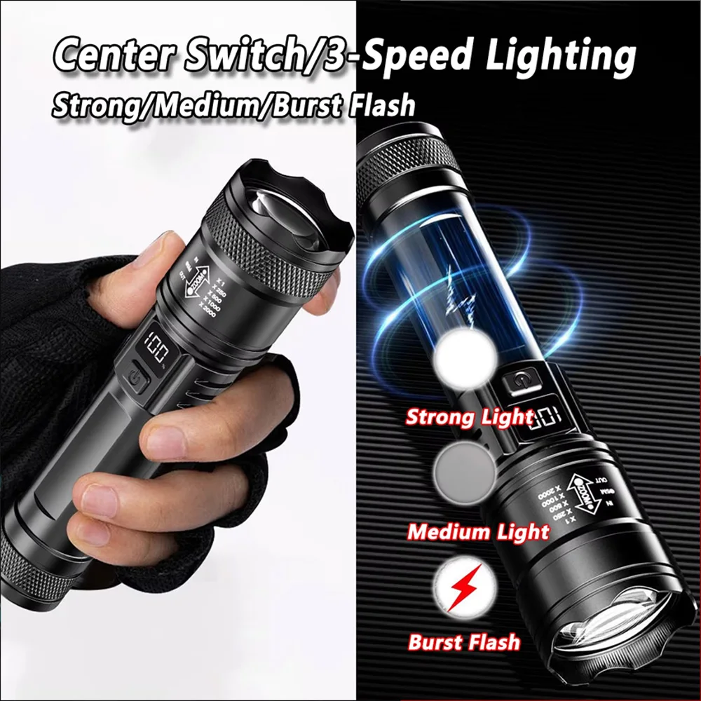 Rechargeable LED Flashlight Zo - Outdoor Lighting Quality 评论和价格